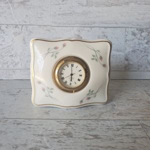 Lenox 'Rose Manor' Clock